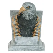 4" Eagle Mascot Resin