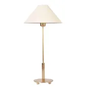 Antiqued Brass Table Lamp