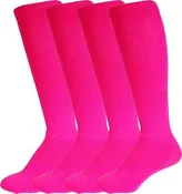 Youth Medium Hot Pink Performance Socks for Men - Package of 2 Pairs — The Pink Ribbon Shop