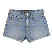 12.4 oz Denim Shorty Shorts - Light Vintage Wash IN10