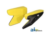 Armrest, Stationary Steel, Ylw Vinyl SAR8116-6