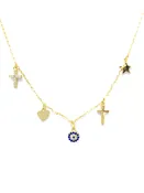 Lucky Eye Charm Necklace