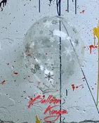 11in Latex Clear Snowflakes