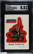 1984 Topps Masters Of The Universe He-Man & Battle Cat #19 SGC 8.5