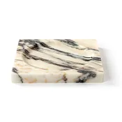 Koa Square Calacatta Viola Marble Decorative Tray
