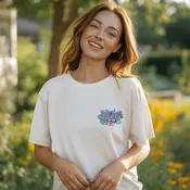 Cherished Girl Womens T-Shirt Live Justly