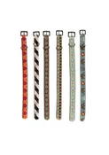 Medium Cotton Velvet Dog Collar