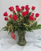 24 Luv You Red Roses — Petal People Florist