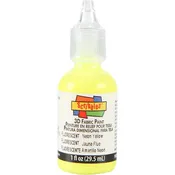 3D Fabric Paint - Neon Yellow
