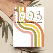 1996 Birthday Card
