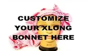 CUSTOMIZE YOUR UNISEX XLONG SATIN TIE BONNET/MEN'S CAP