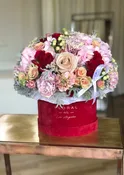 No.234-Roses, Hydrangeas & Carnations