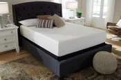 Sierra Sleep by Ashley Chime 12 Inch Memory Foam King Mattress in a Box-White