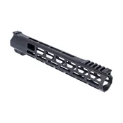 12" M-LOK Lightweight Free Float Rail - AR 15 - Black