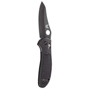 Benchmade 555BKHG Mini Griptilian Sheepsfoot Knife Plain Coated Black