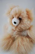 Alpaca Fur Plush 11″ Teddy Bear