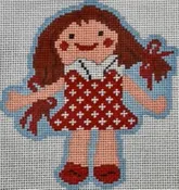 ETN KC166A-18 DOLLY RAG DOLL by Elm Tree Needlepoint