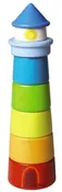Lighthouse Wooden Rainbow Stacker