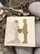 4x4 Bride/ Groom on Canvas