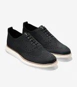 Cole Haan ØriginalGrand Wingtip Oxford C27959- Blk/Ivory