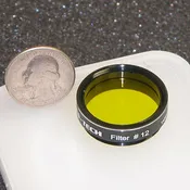 Astro-Tech #12 Medium Yellow 1.25" Color Filter