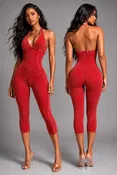 JAYDA JUMPER-red