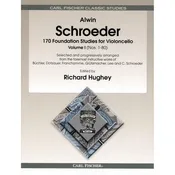 Schroeder - 170 Foundation Studies - Volume 1 For Cello Published by Carl Fischer