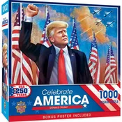 Celebrate America - Donald Trump 1000 Piece Jigsaw Puzzle