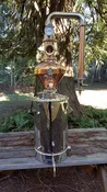 Mash Tun Whiskey Still with Helmet - 1 Plate - 13 gallon (50L) | Olympic Distillers