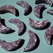Lepidolite Crescent Moon