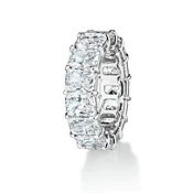 GIA CERTIFIED RADIANT CUT DIAMOND ETERNITY BAND, 12.60 CARATS