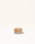 0.17oz / 5ml frosted glass & bamboo jar