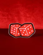 Dice Sticker- Red