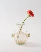 1930s Venetian Gold & Pale Green Vase