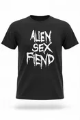Alien Sex Fiend Logo Graphic Official License Band T-Shirt | Unisex