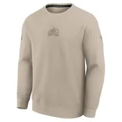 2025-2026 Colorado Avalanche Pro Road Fleece Crew - Tan