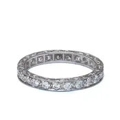 14k Diamond Eternity Band #L3001WB 14K