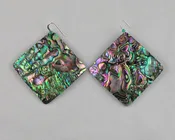 Abalone earrings-ea0307