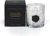 Apothecary Guild Opal Glass Candle Jar in Gift Box - Lemon Peel