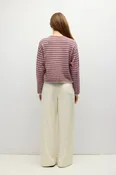 All Row The Cathy Cardigan | Multi Stripe Cardigan