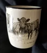 Cattle Farm Ranch Coffee Mug Cup The Babysitter