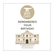 Alamo Remembered Your Birthday Bundle