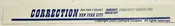 1/24th scale N-Y-C Correction Decals (old graphics)
