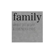10" x 10" SIGN - FAMILY CUSTOM