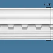 Concord Dentil Crown Molding Room Kit