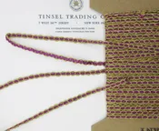 Gold Metallic Circle Trim 1/4" 2 yards