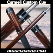 Ariel Carmeli (Brown MW style) Pool Cue