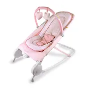 2-in-1 Bouncer & Rocker Duo - Pink