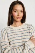 Coastal Cotton Sweater Crew Neck Pullover
