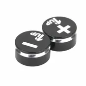 1Up Racing 190410 - LowPro Bullet Plug Grips, Stealth